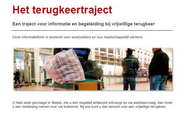 Fiche terugkeertraject